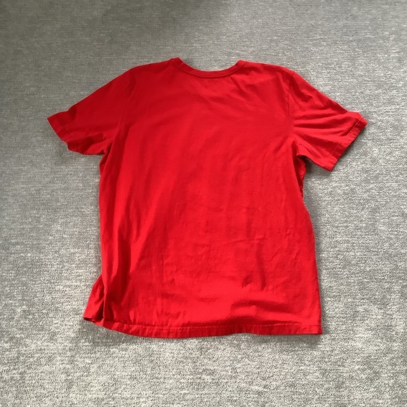 Adidas Red Regular Fit Crewneck Tee Sz. XL - Picture 3 of 3